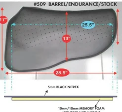Amortisseur De Dos F.R.A Cavallo Endurance Tsp#509Pe