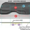 Amortisseur De Dos F.R.A Cavallo Western Bridge Tsp#3001
