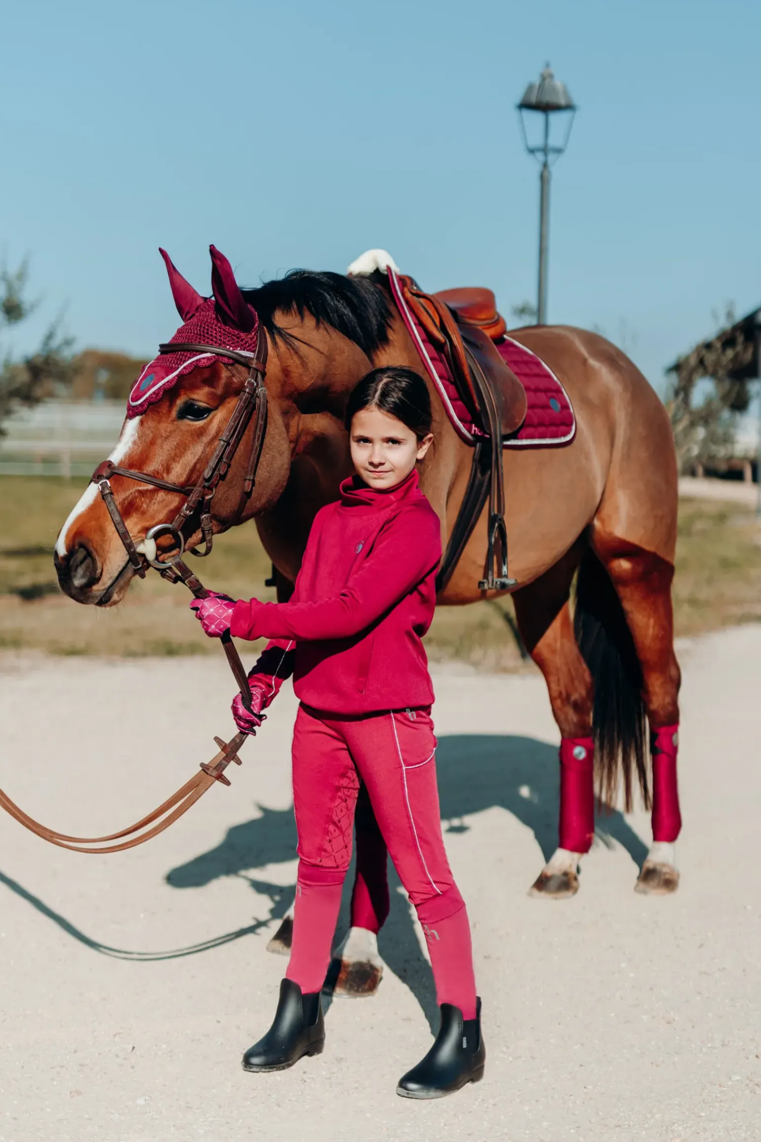 Bonnet Anti-Mouches Poney Ella Horze
