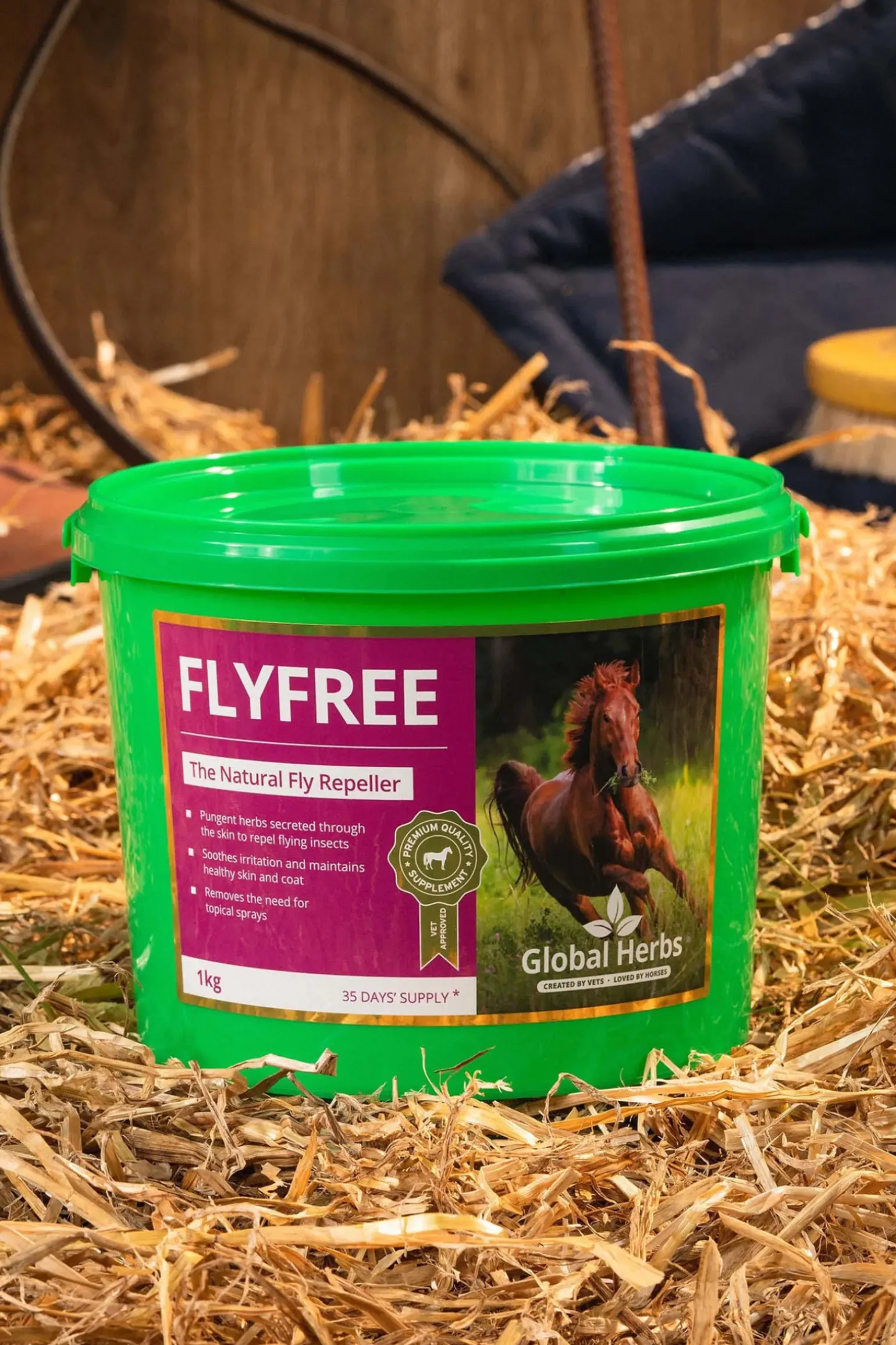 Complement Alimentaire De Soin Anti-Insectes Global Herbs Fly Free, 1 Kg