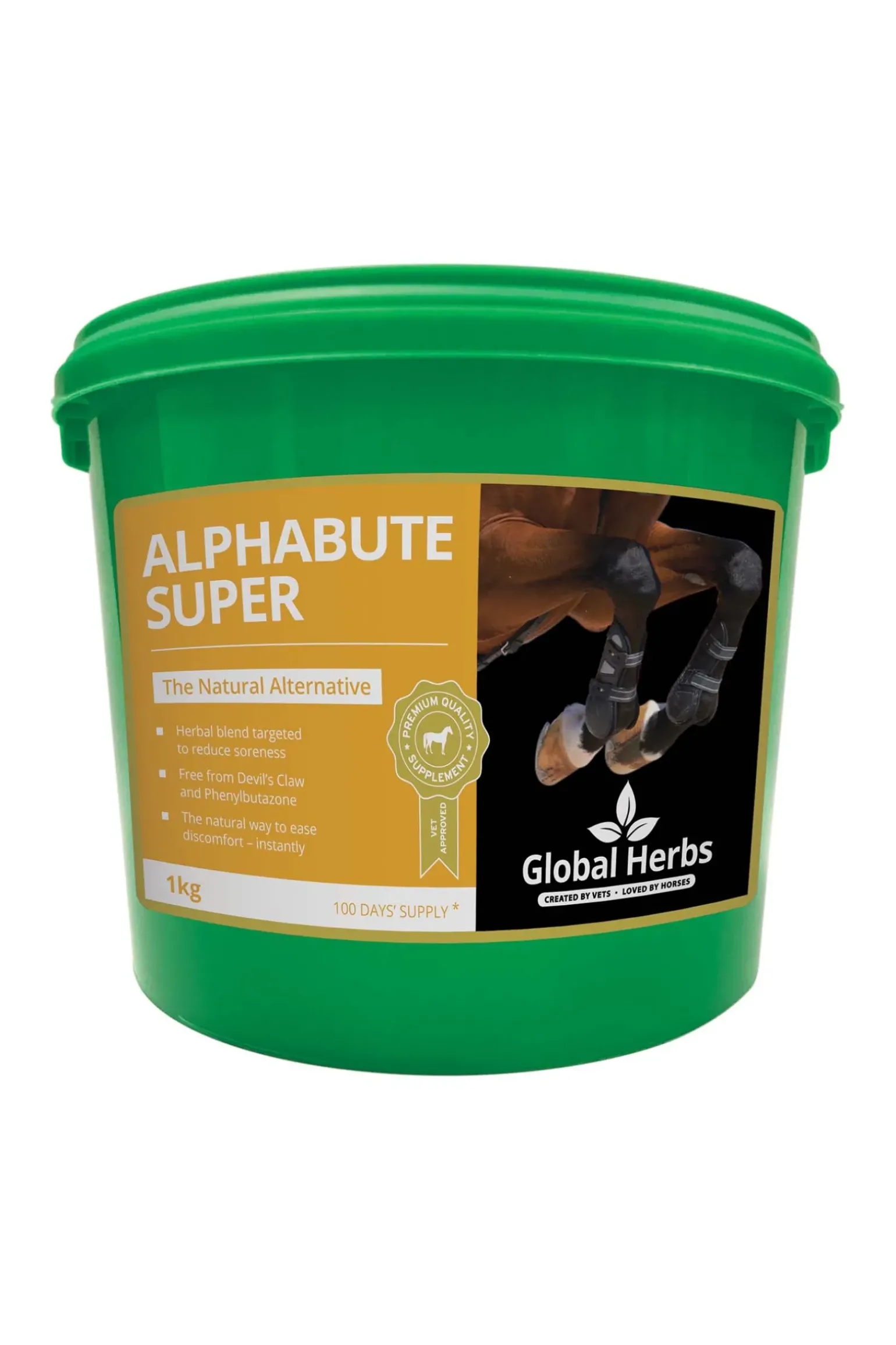 Complement Alimentaire De Soin Anit-Douleur Global Herbs Alphabute Super, 1 Kg