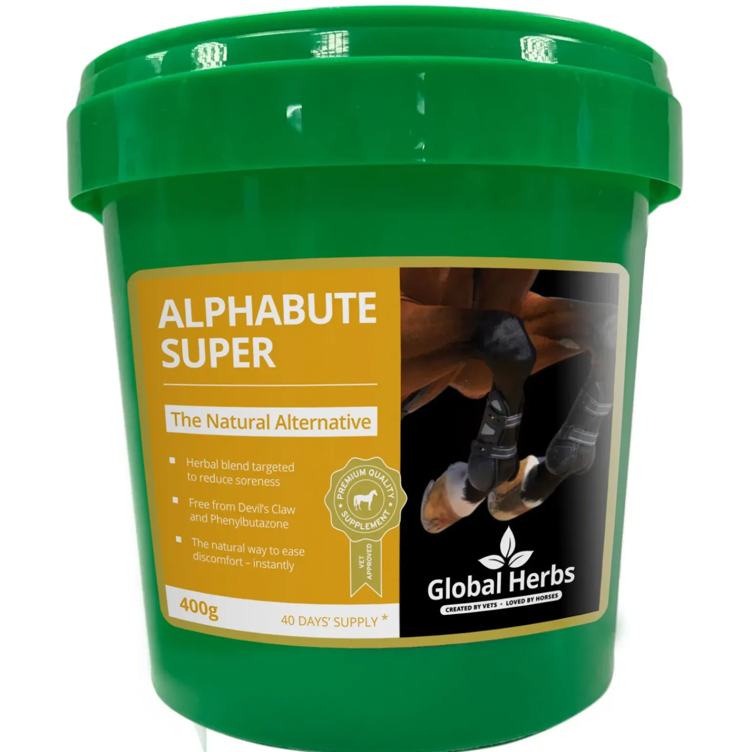 Complement Alimentaire De Soin Anit-Douleur Global Herbs Alphabute Super, 400 G