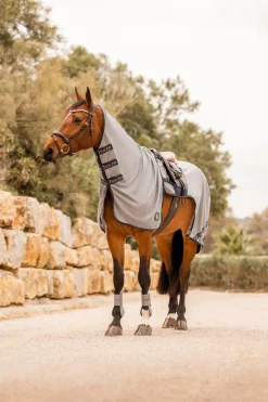 Couverture Anti-Mouches Pour Monter A Cheval Horze Paso Fino Avec Couvre-Encolure Amovible Et Protection Uv
