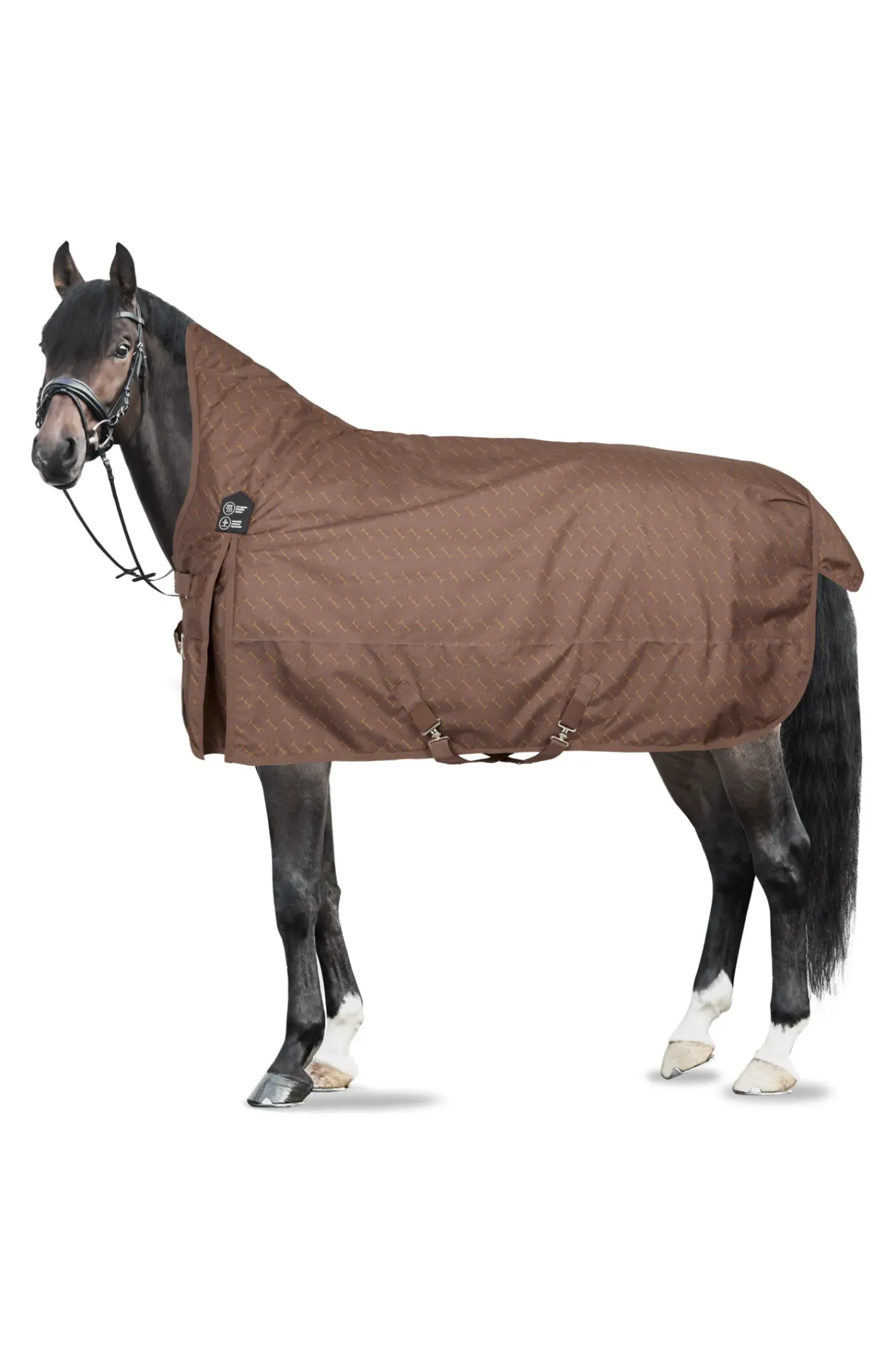 Couverture De Pluie Doublee Polaire Avalanche Horze