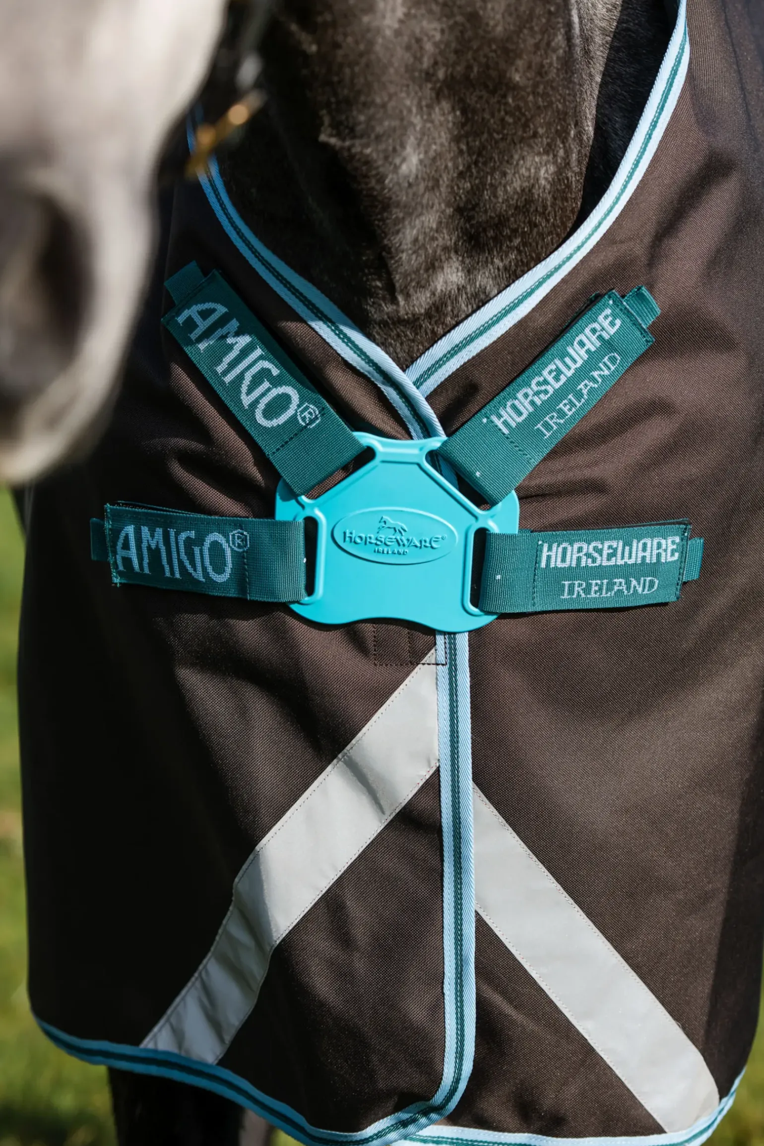 Couverture D'Exterieur Horseware Amigo Bravo 12 Plus Fermeture Disque, 250 G