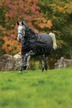 Couverture D'Exterieur Horseware Amigo Bravo 12 Reflective Plus Avec Couvre-Encolure Amovible, 250 G