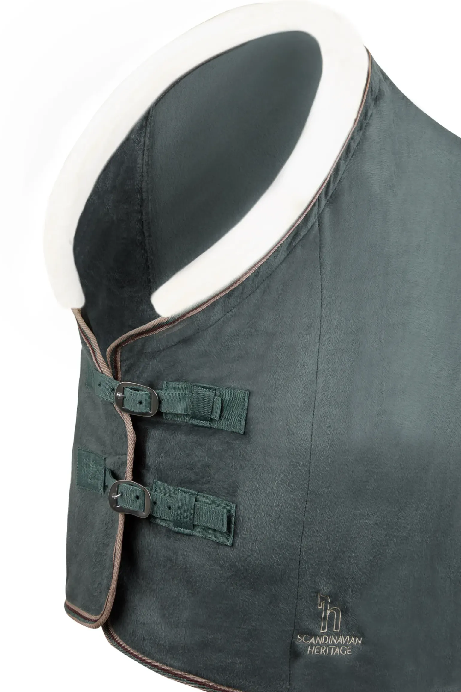 Couverture Polaire Avec Col En Fourrure Horze Leigton Teens Ado Collection