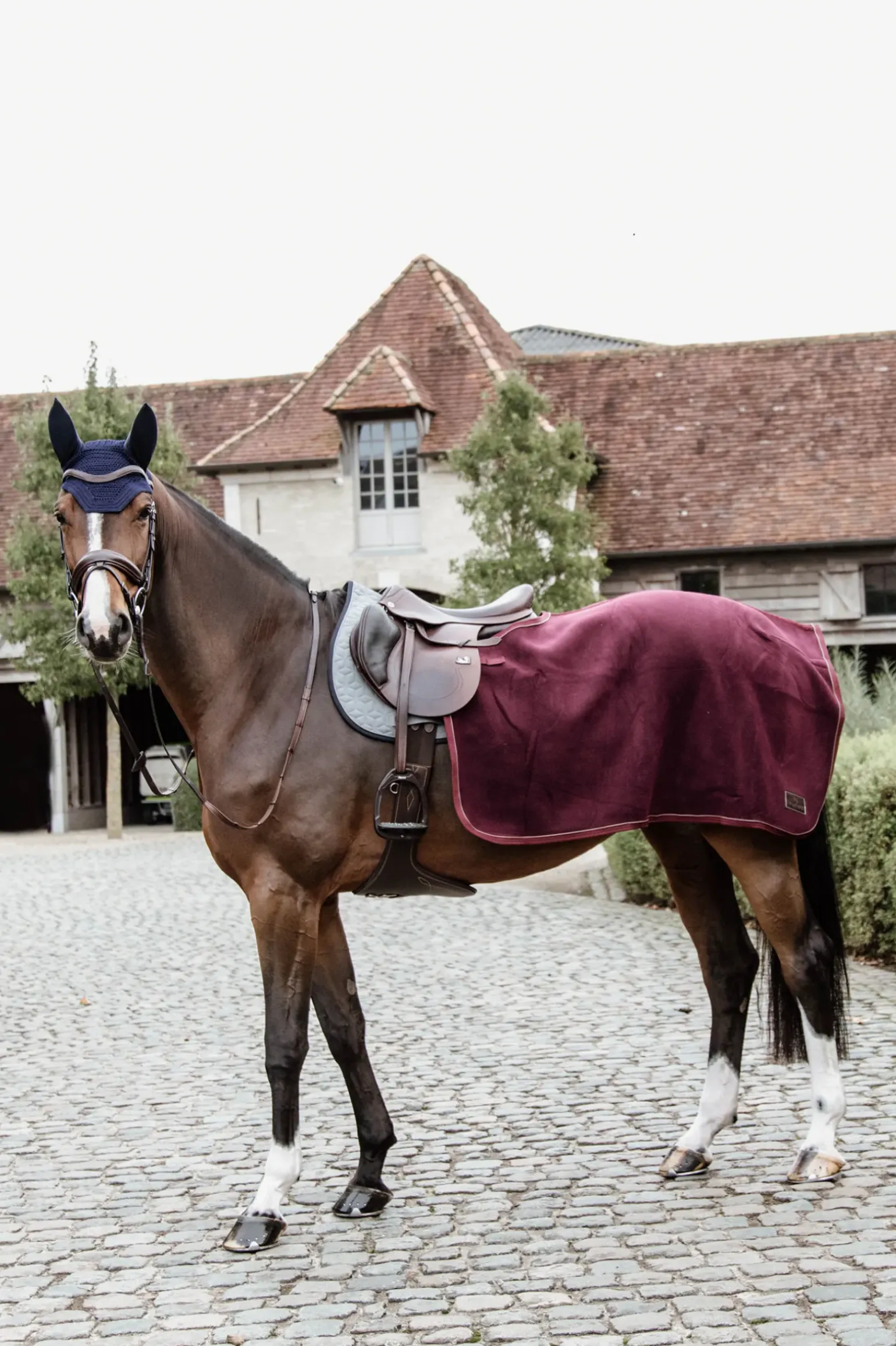 Couvre-Reins D'équitation En Molleton Epais Quarter Rug Kentucky Horsewear