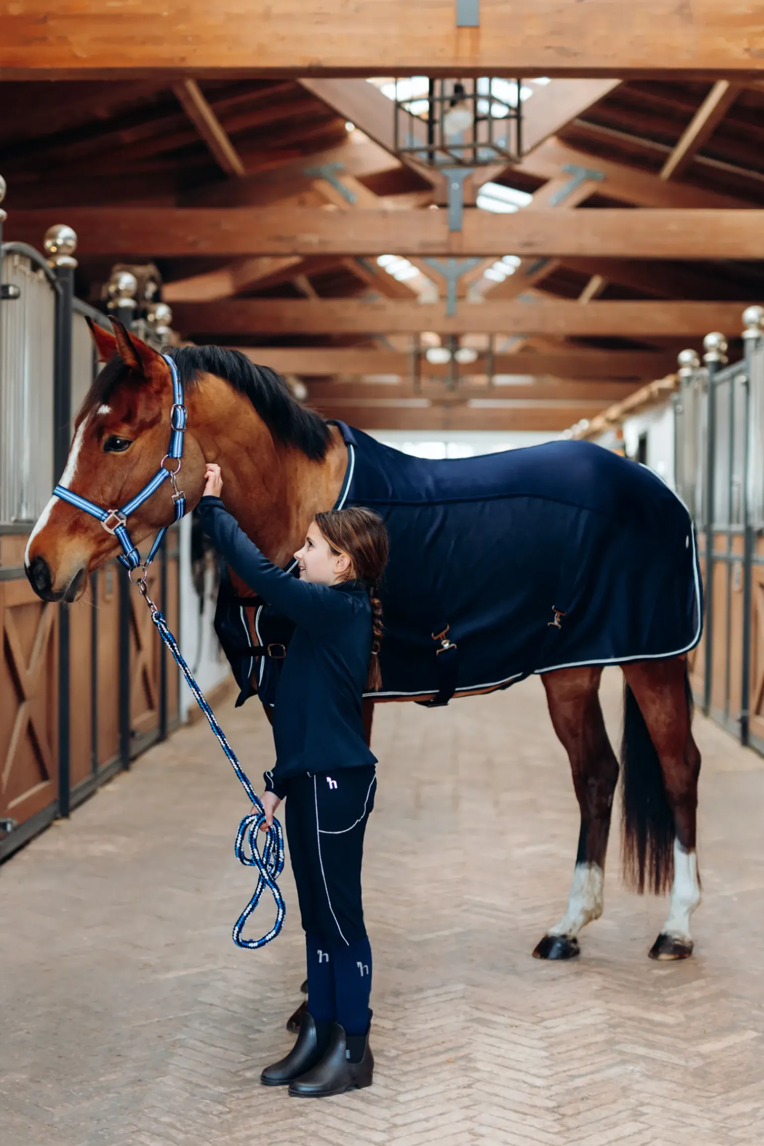 Ensemble Licol Et Longe Horze Ella Poney