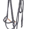 F.R.A. Jasper Hackamore Bridle Cotton Fur (System 2)