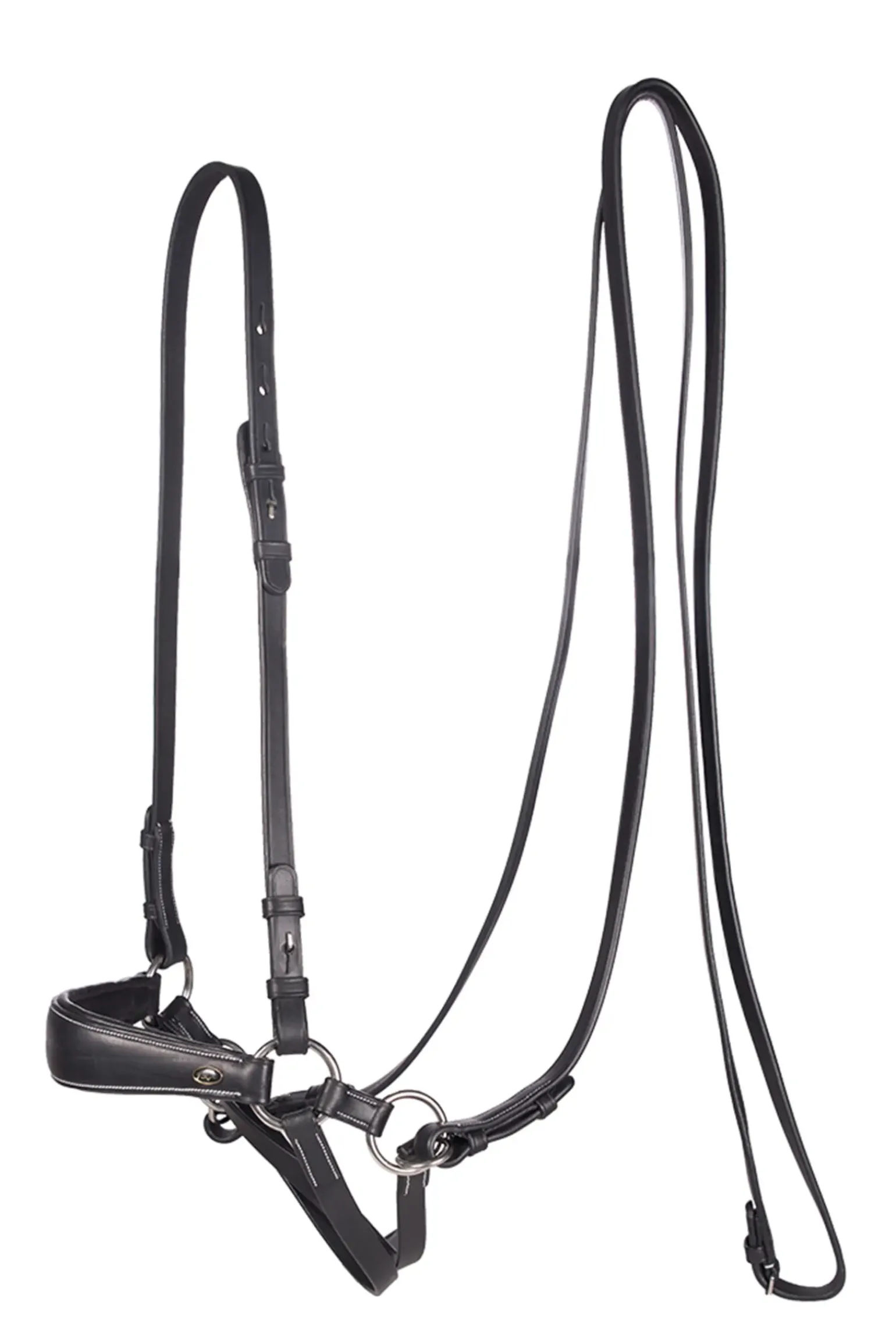 Fra Lami Bitless Bridle (System 4) W/ Reins & Studhook Connect