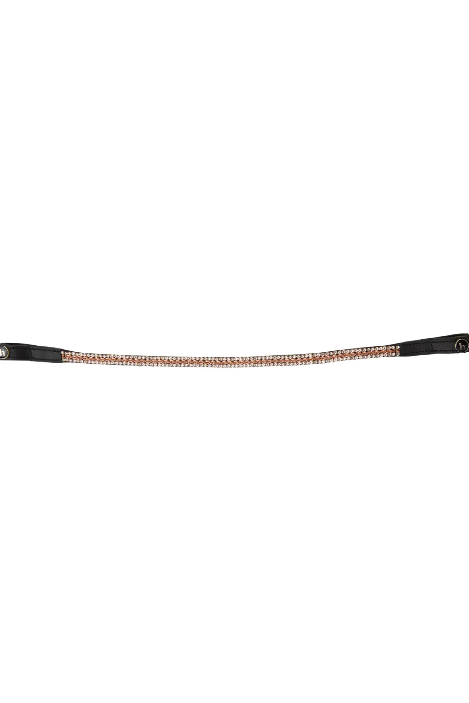 Frontal Horze Nancy Cristal Avec Frontal Ligne