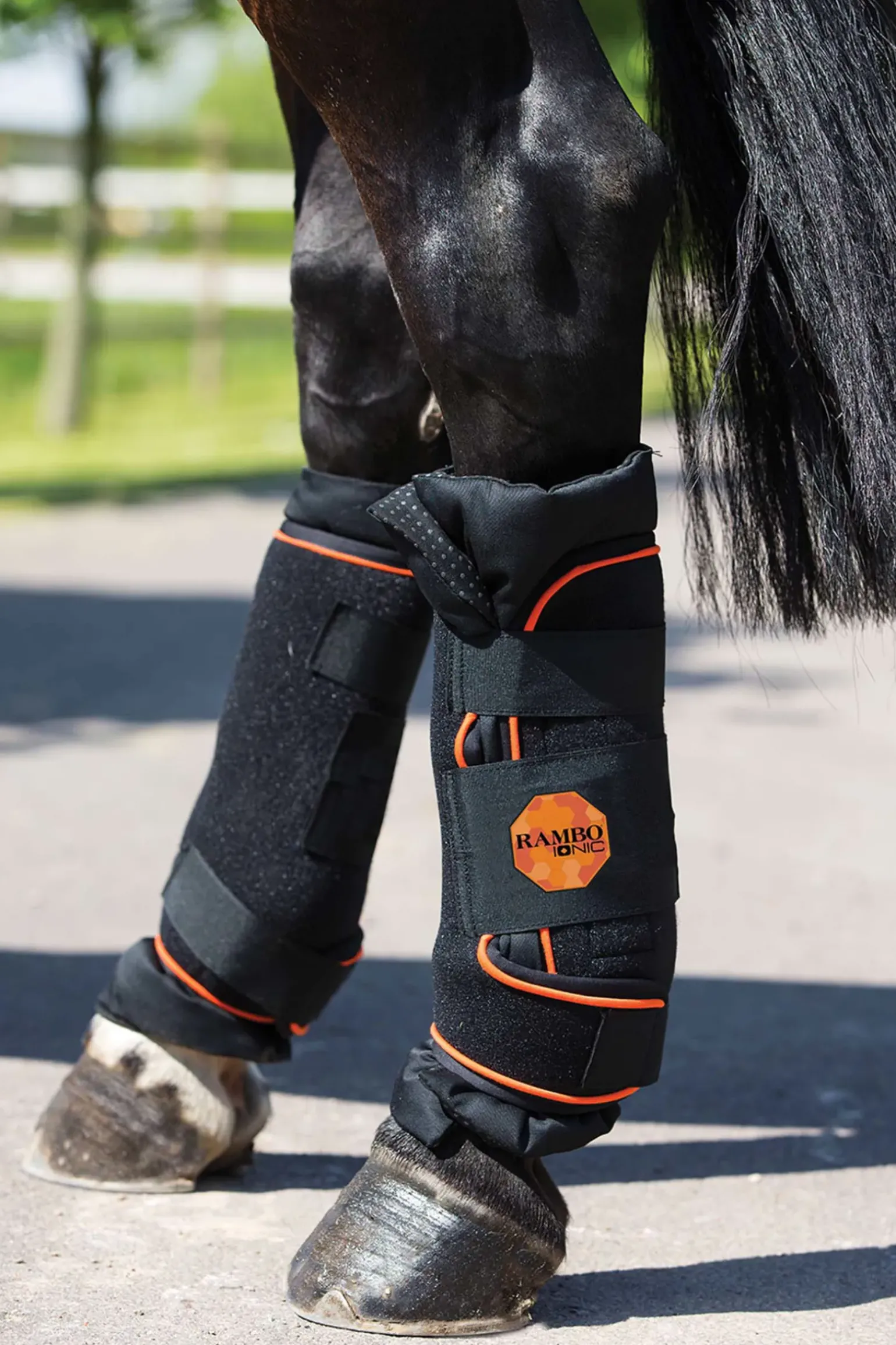 Guetres D'écurie Ioniques Horseware Rambo, La Paire