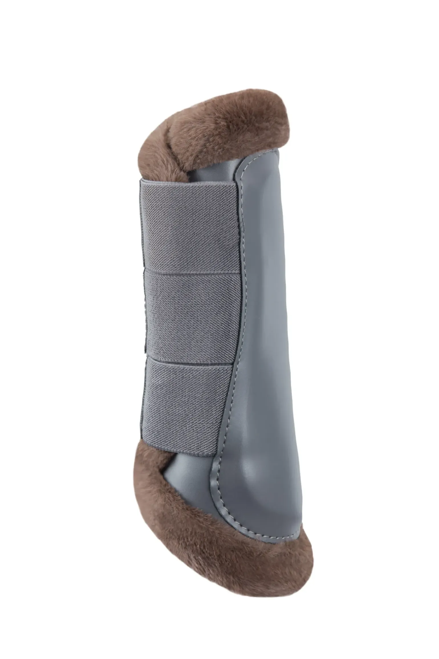 Guetres De Protection Fermees Protege-Tendons Avec Doublure Fausse Fourrure Horze Houston