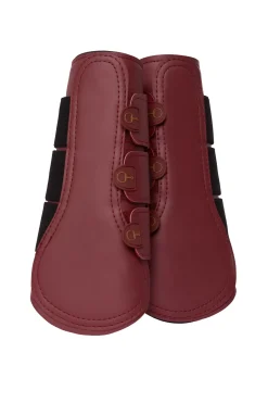 Guetres De Protection Fermees Protege-Tendons Horze Noir