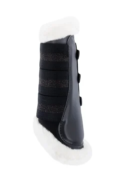 Guetres De Protection Protege Tendons Fermes B Vertigo Drew Avec Doublure En Fausse Fourrure