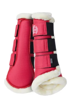 Guetres De Protection Protege-Tendons Fermees Avec Fausse Fourrure Oslo Horze