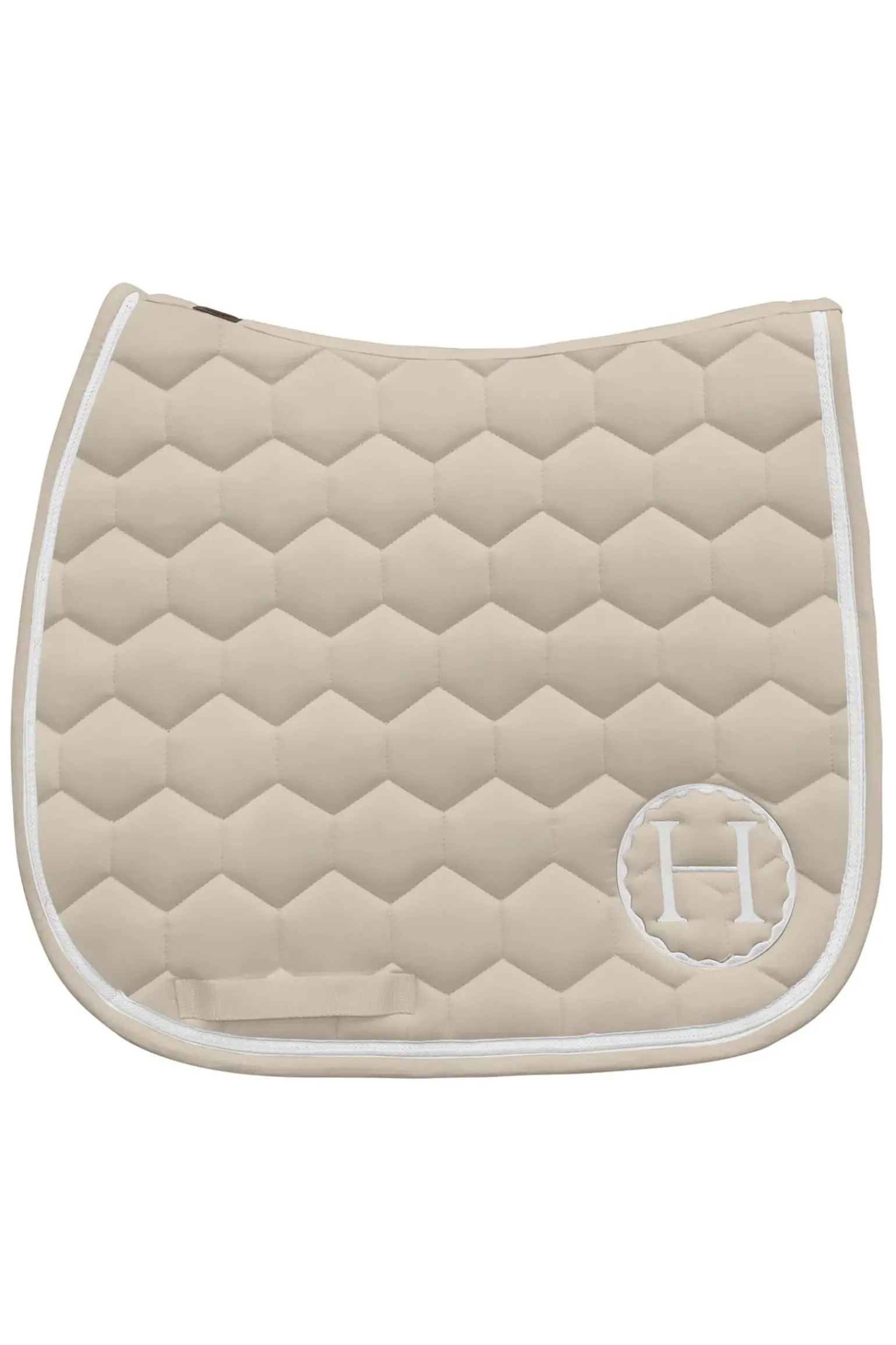 Harcour Pack Tapis De Selle Saddy Et Bonnet Fleur