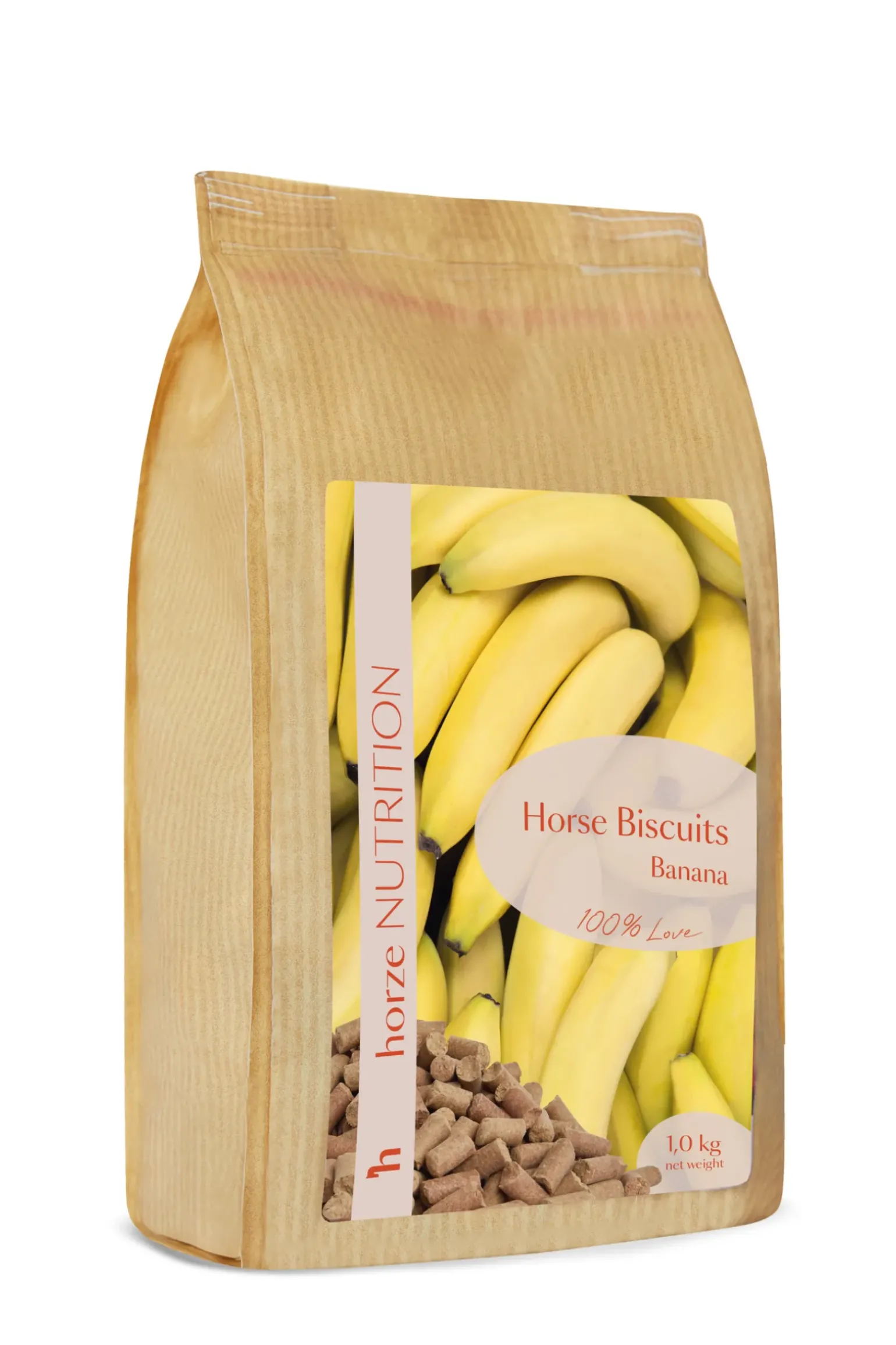 Horze Biscuits Banane, Friandises 1 Kg