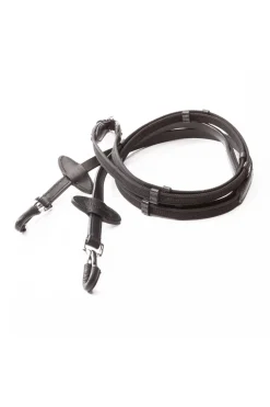 Kavalkade Silent Rubberised Reins With Snap