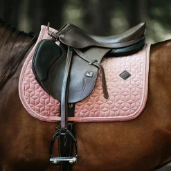 Kentucky Horsewear Saddle Pad Velvet Jumping