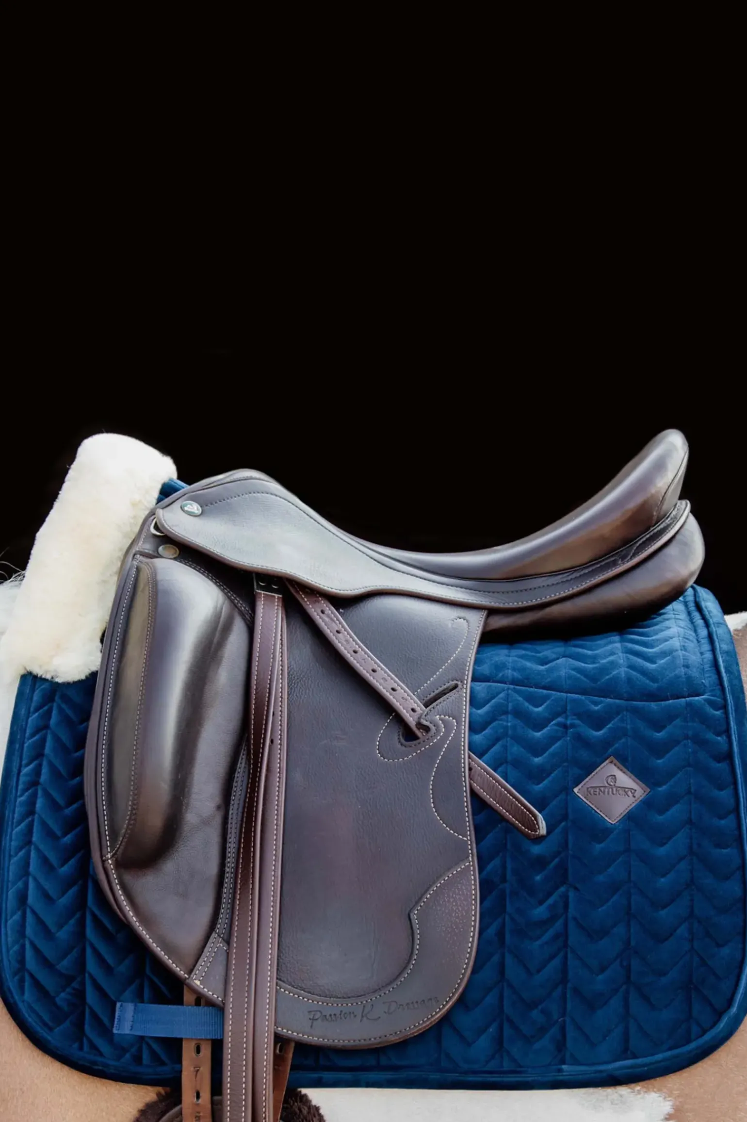 Kentucky Horsewear Velvet Skin Friendly Tapis De Selle Dressage