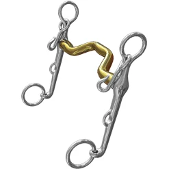 Mors De Bride Ns Bits Warmblood, Canon Epaisseur 14 Mm, Branche Inferieure 5 Cm