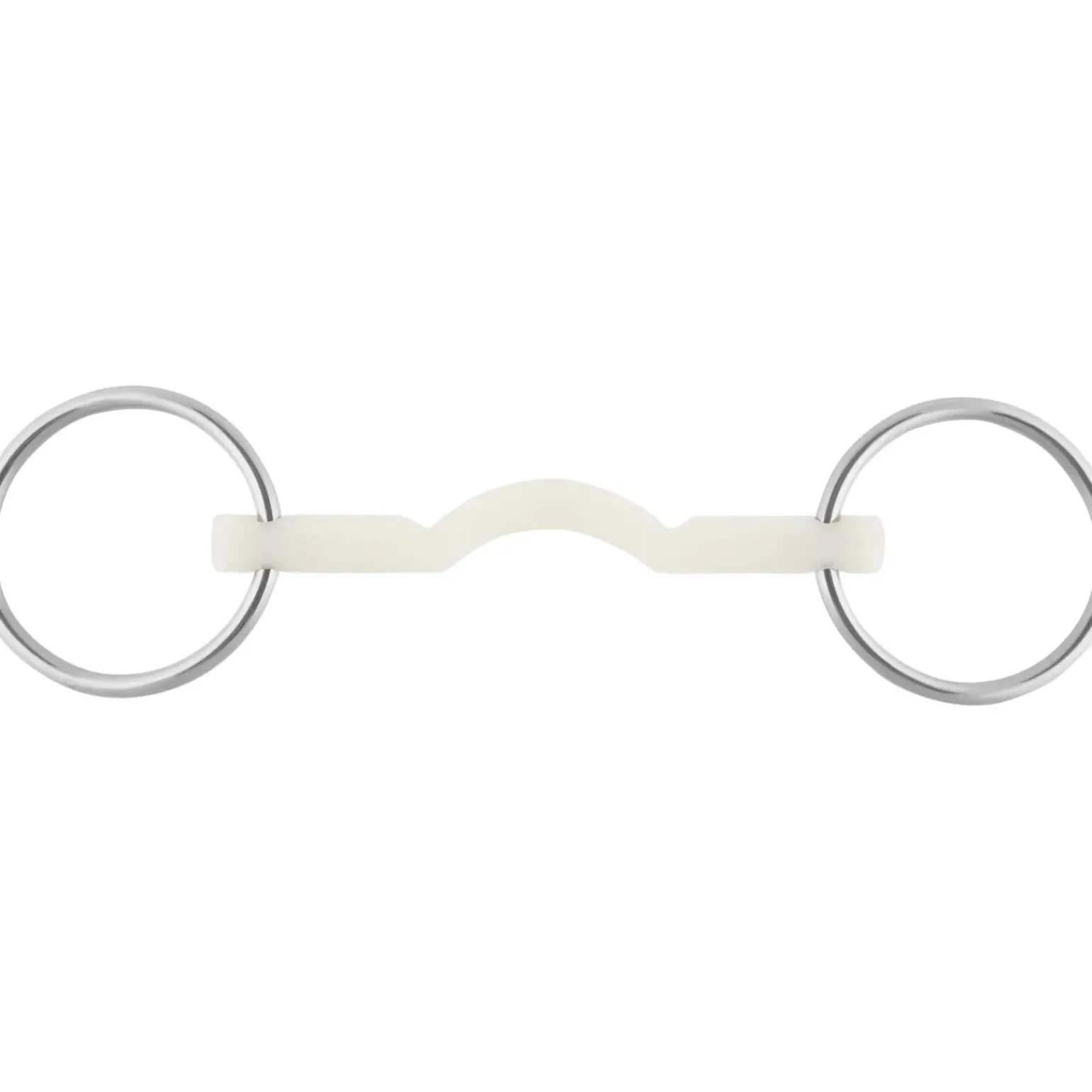 Mors De Filet Sprenger Nathe Cintre 15 Mm Rigide, Avec Passage De Langue (Anneaux 70 Mm)