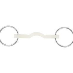 Mors De Filet Sprenger Nathe Cintre 15 Mm Doux, Avec Passage De Langue (Anneaux 70 Mm)