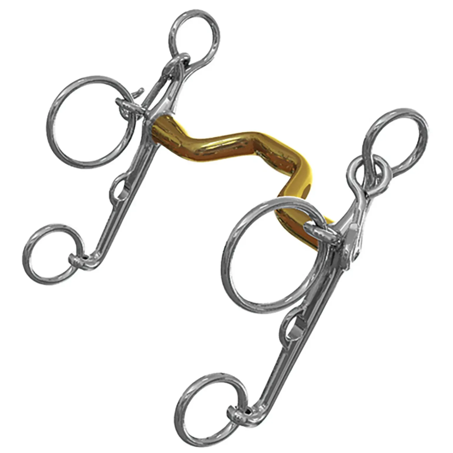Mors Pelham De Concours Ns Bits Warmblood, Canon Epaisseur 14 Mm, Branche Inferieure 7 Cm