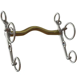 Mors Pelham Ns Bits Slimma Show, Leger Passage De Langue, Canon 14 Mm, Branche Inferieure 7 Cm