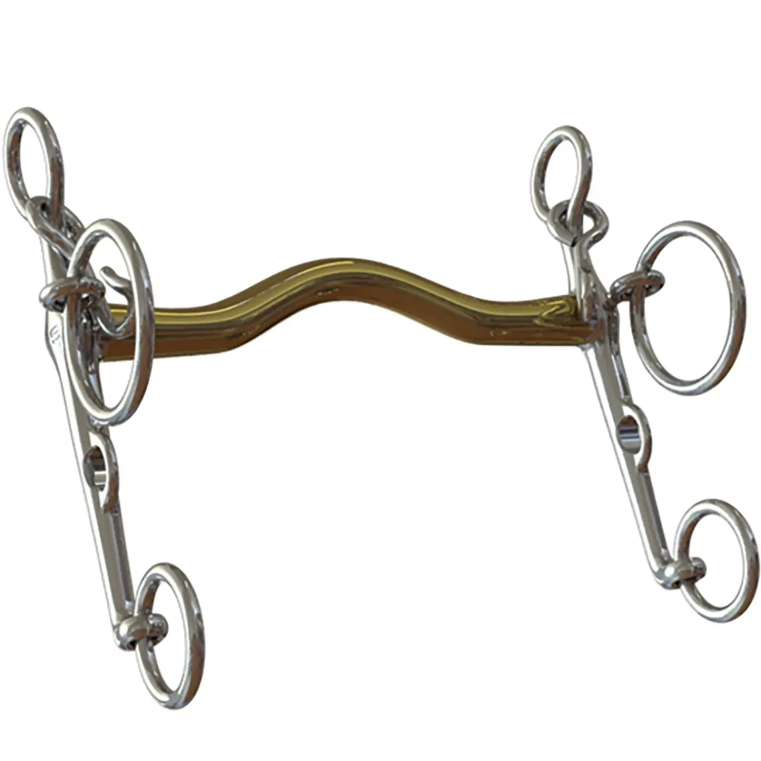 Mors Pelham Ns Bits Slimma Show, Leger Passage De Langue, Canon 14 Mm, Branche Inferieure 7 Cm