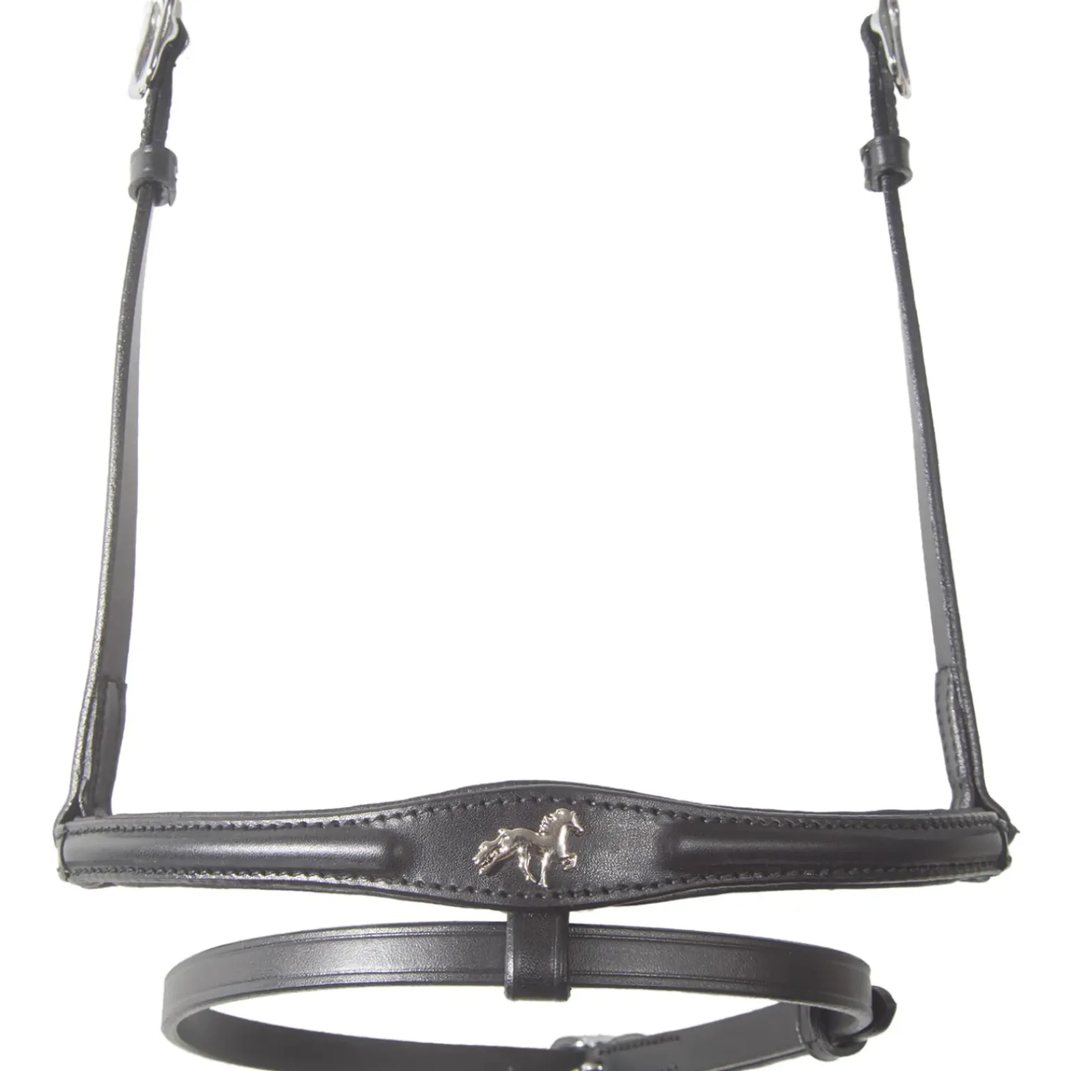 Muserolle Combinee Karlslund Avec Ornement Equestre