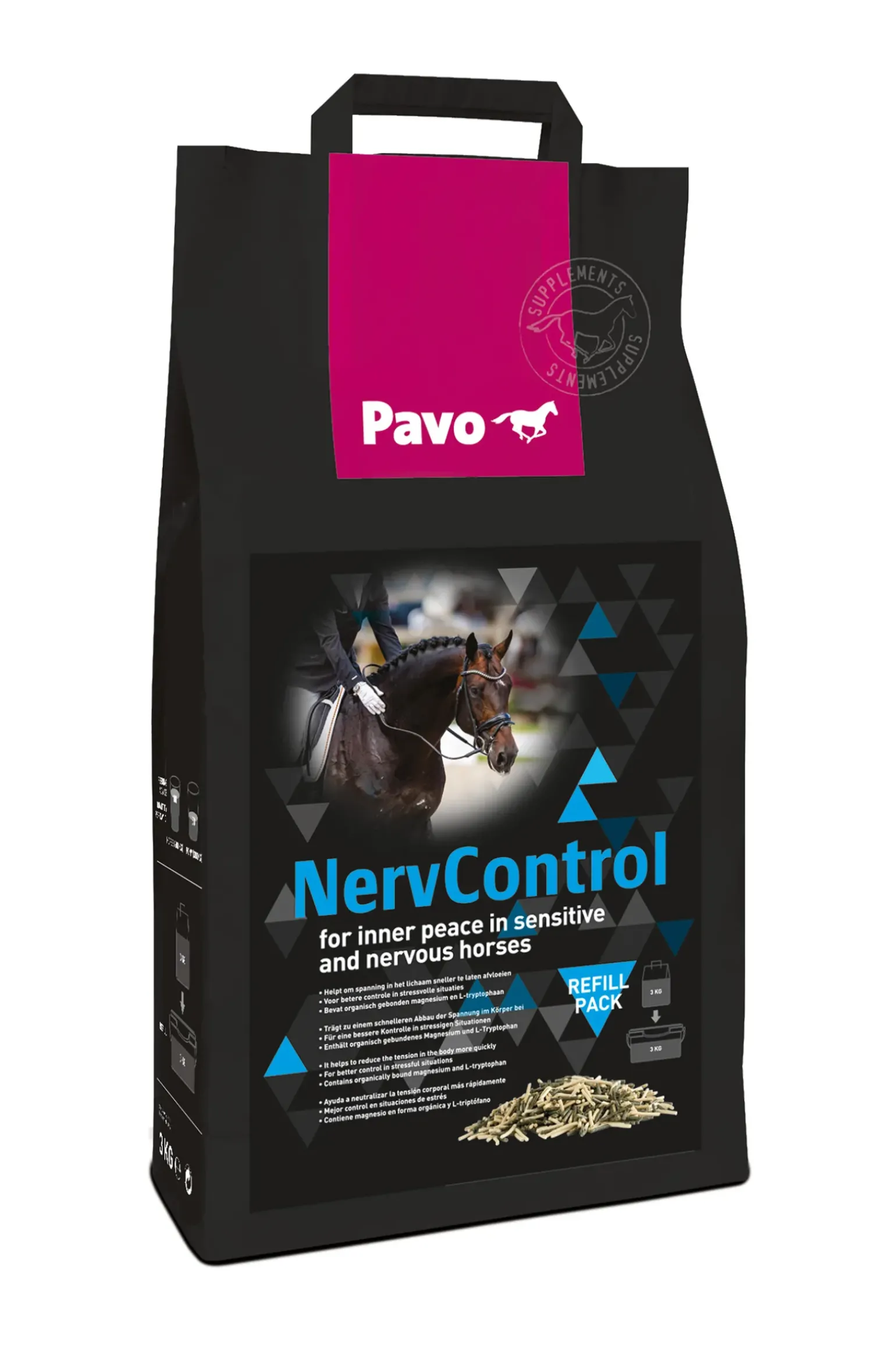 Recharge Pavo Nervcontrol, 3 Kg