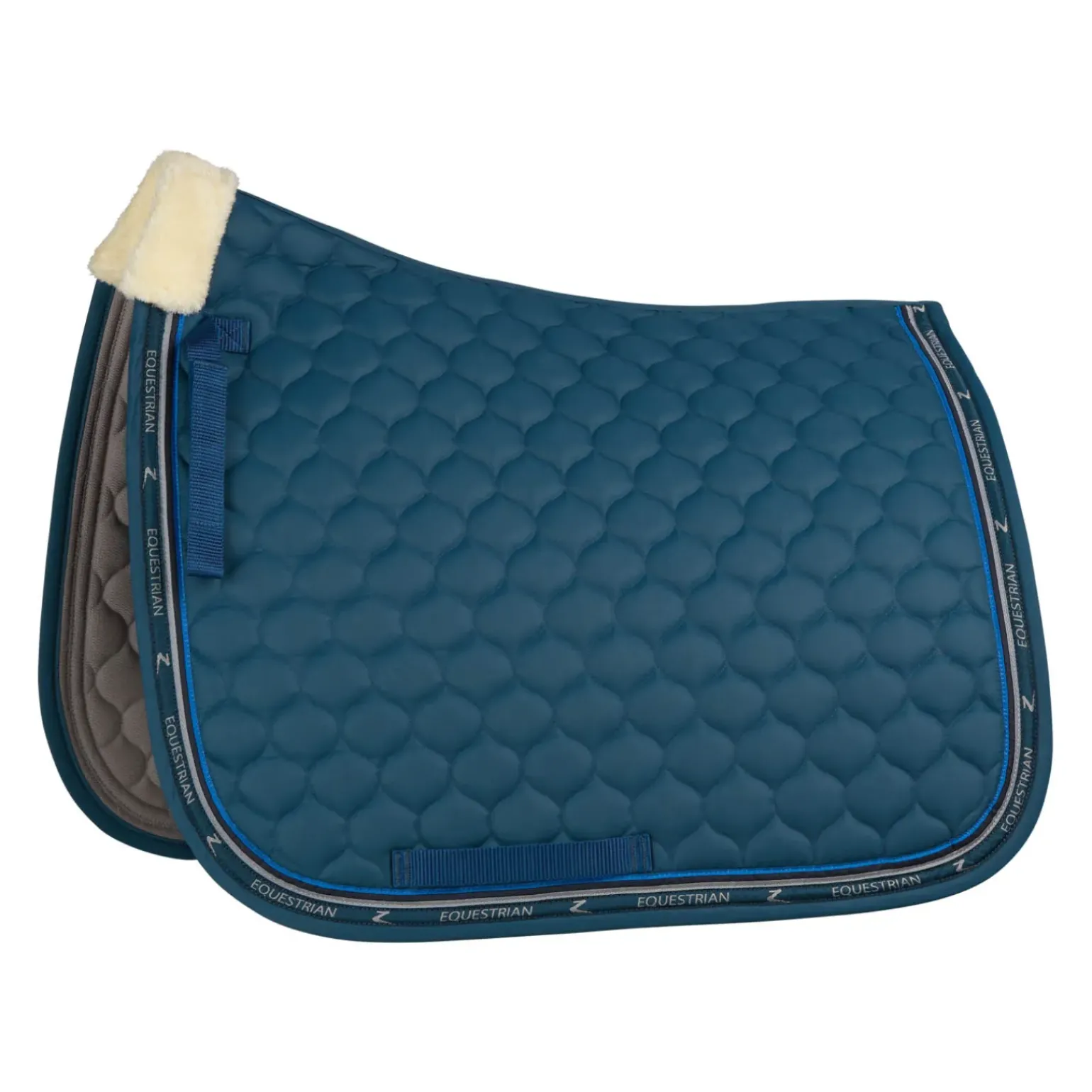 Tapis De Selle De Dressage Horze Claremont Avec Fausse Fourrure