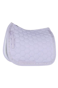 Tapis De Selle De Dressage Horze Kaitlin Avec Passepoil Fleuri