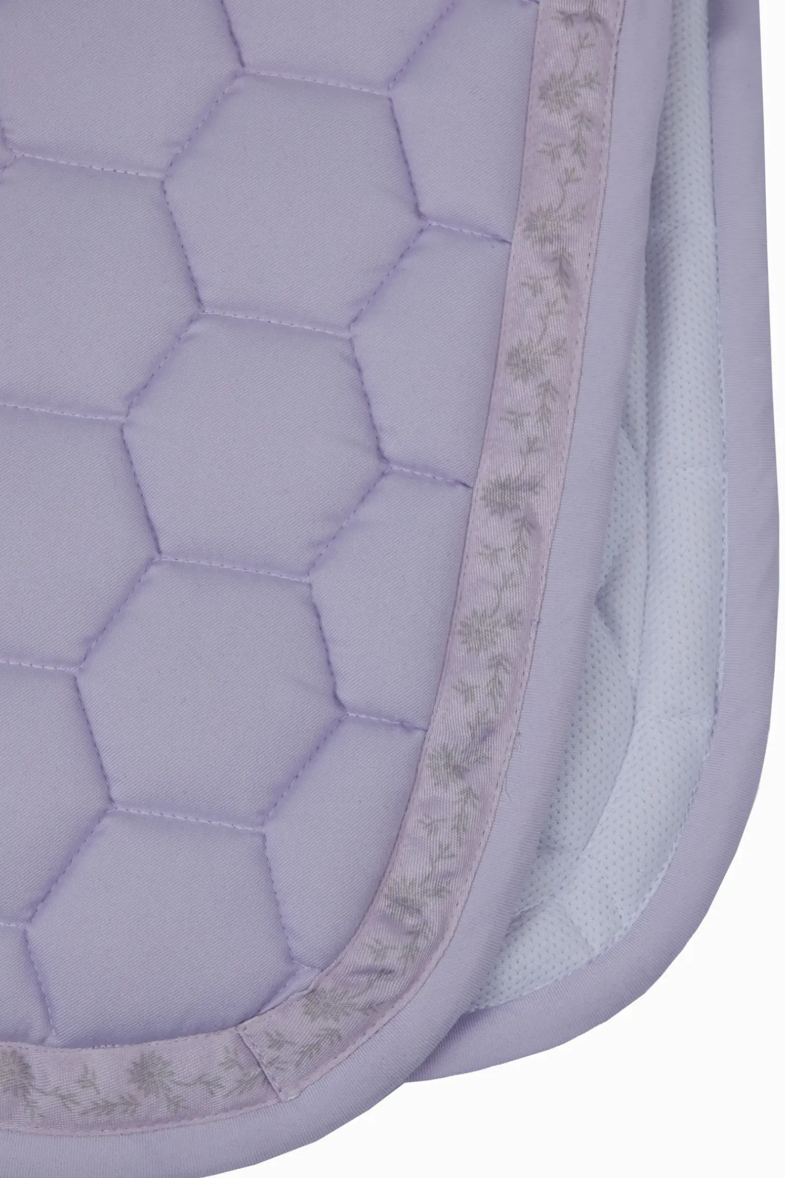 Tapis De Selle De Dressage Horze Kaitlin Avec Passepoil Fleuri