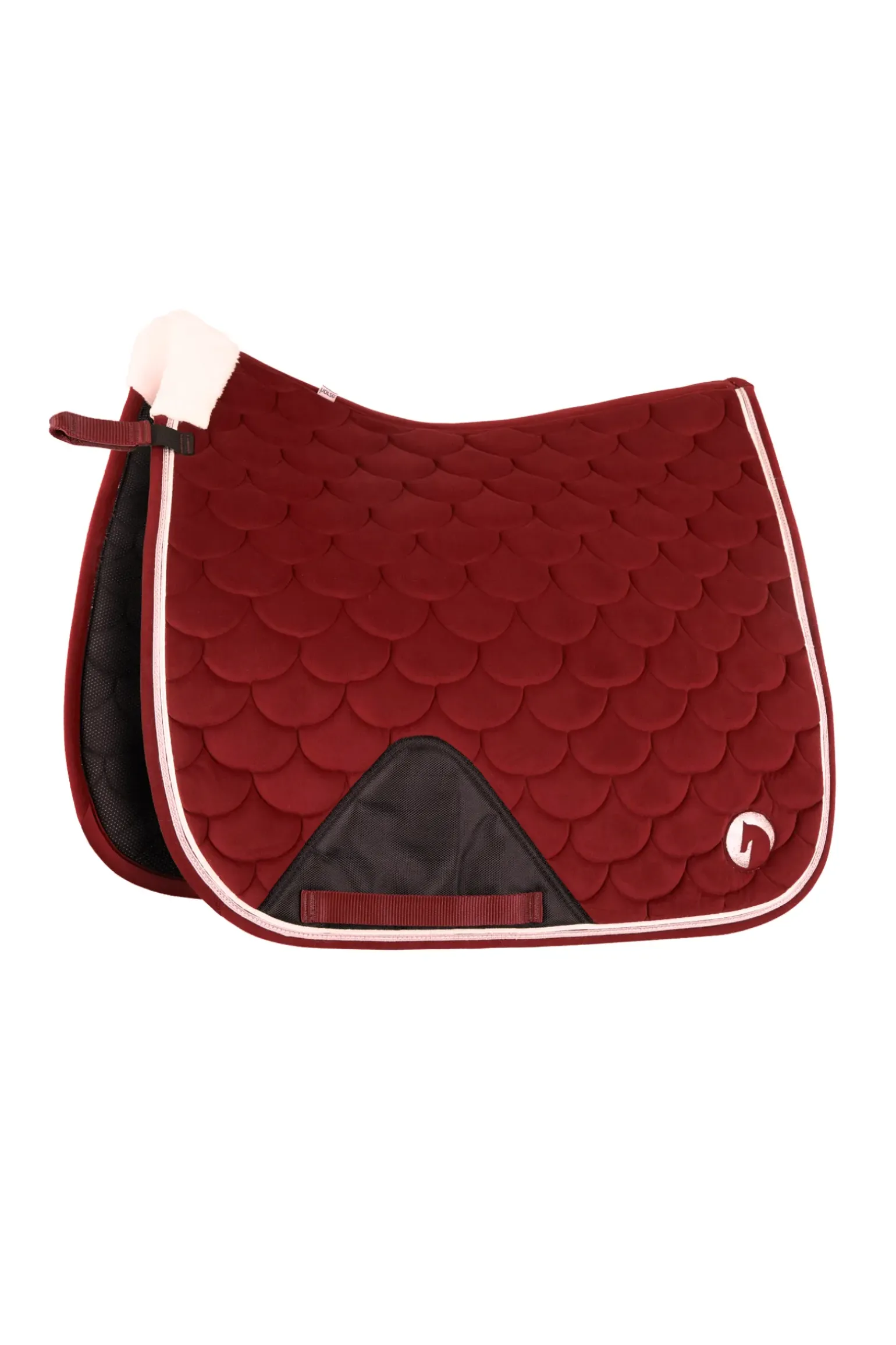 Tapis De Selle De Dressage Horze Geneva Avec Fausse Fourrure