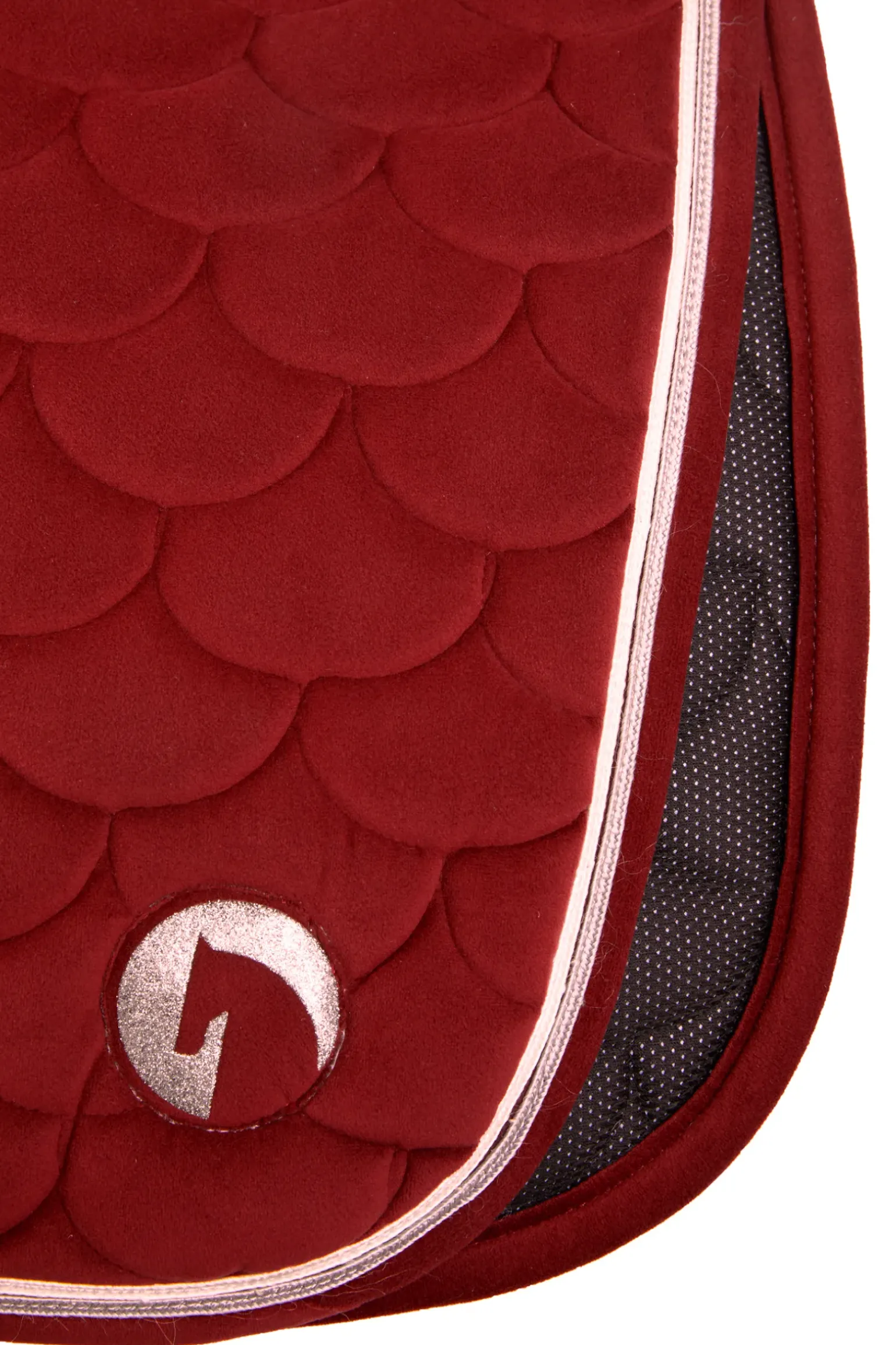 Tapis De Selle De Dressage Horze Geneva Avec Fausse Fourrure