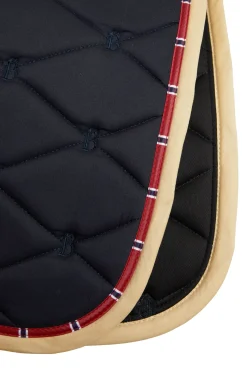 Tapis De Selle De Dressage B Vertigo Amory Avec Monogramme Brode
