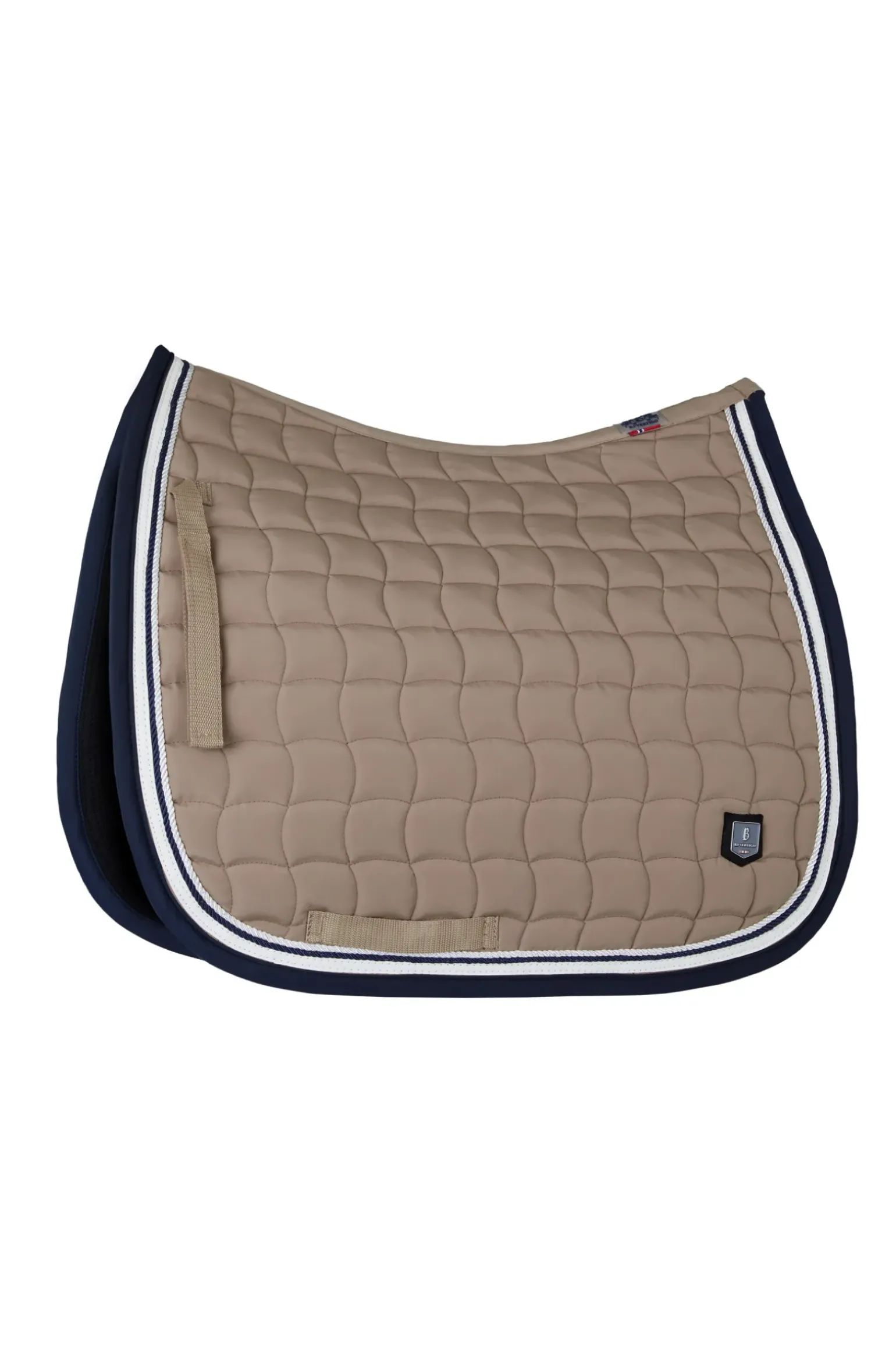 Tapis De Selle De Dressage B Vertigo Cameron Avec Passepoil Cordelette