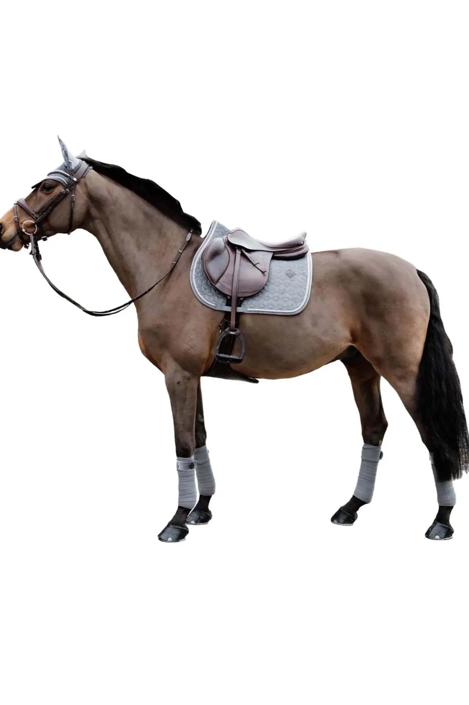 Tapis De Selle Jumping Kentucky Horsewear Basic Velvet