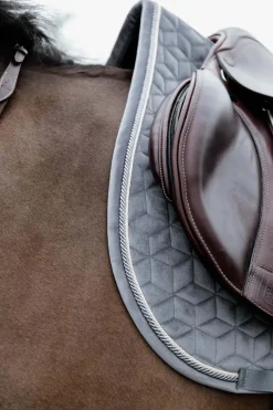 Tapis De Selle Jumping Kentucky Horsewear Basic Velvet