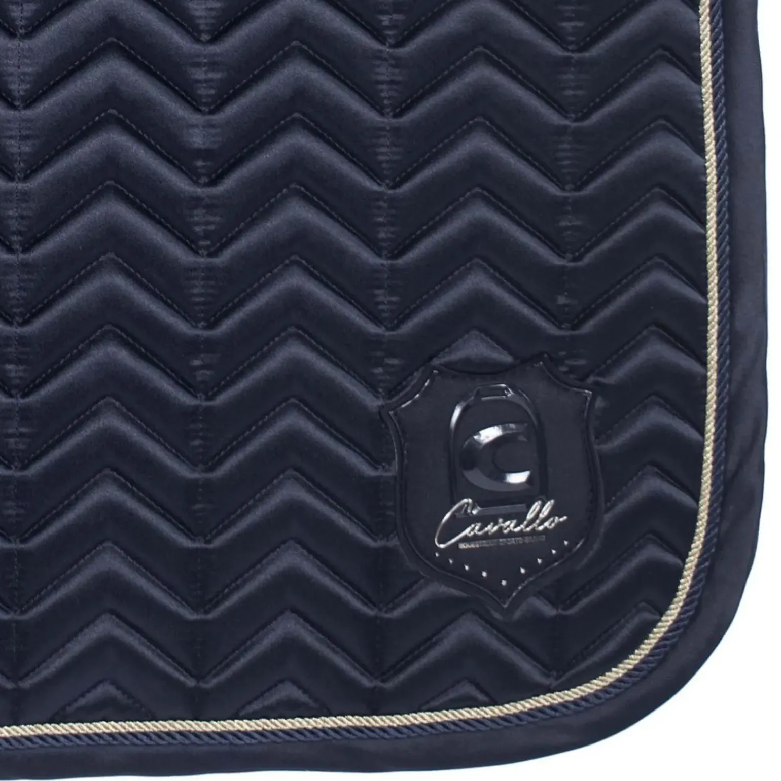 Tapis De Selle Mixte Cavallo Hermine