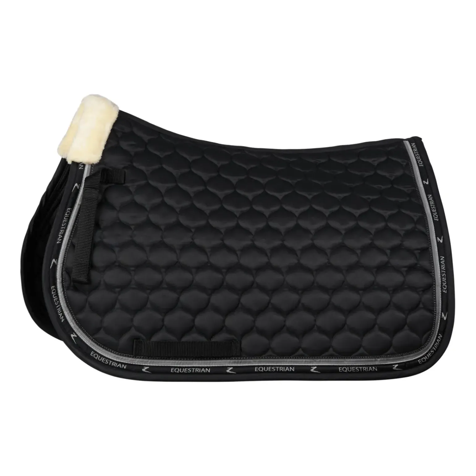 Tapis De Selle Mixte Horze Claremont Avec Fausse Fourrure