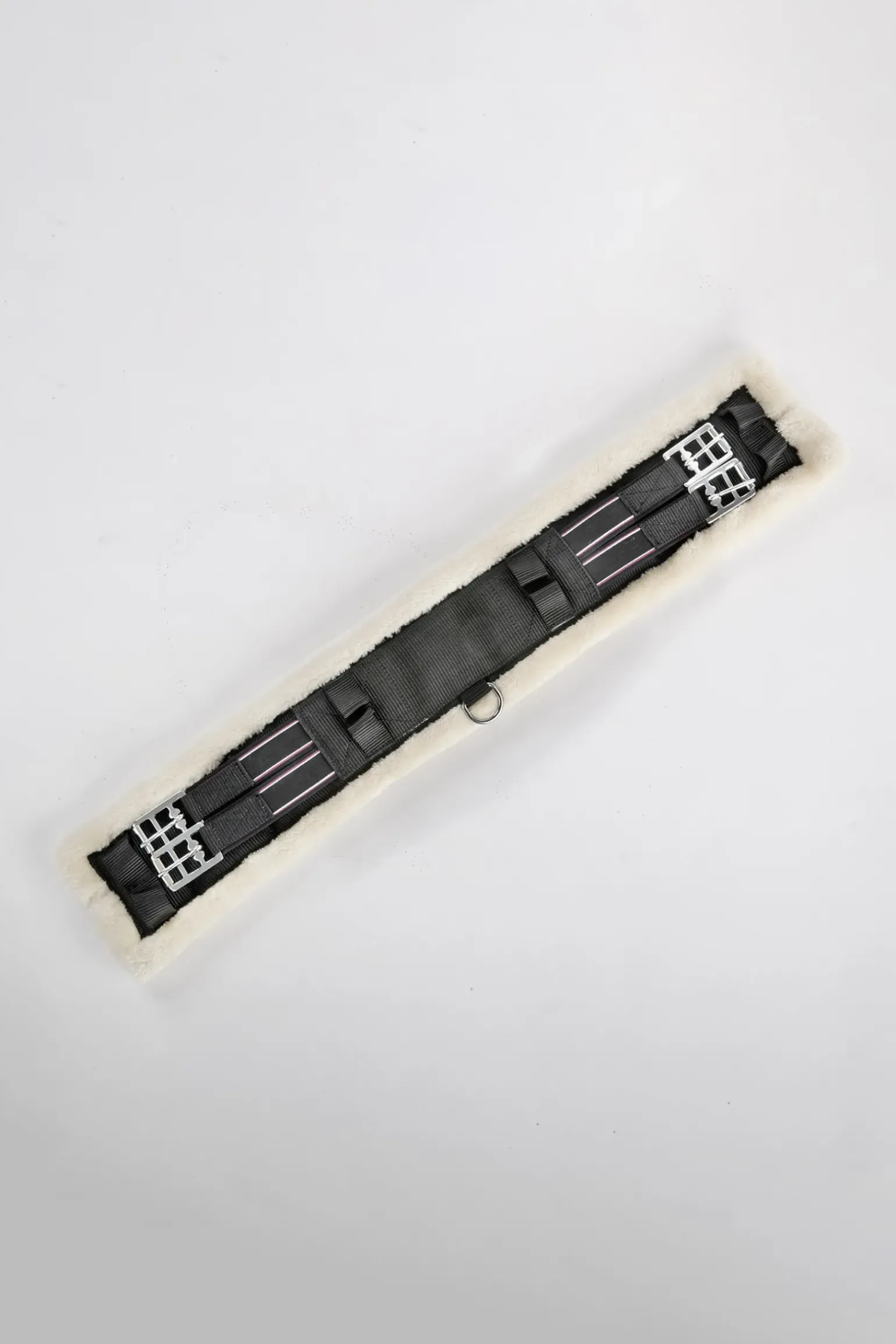 Usg Nylon Dressage Girth With Faux Fur Padding