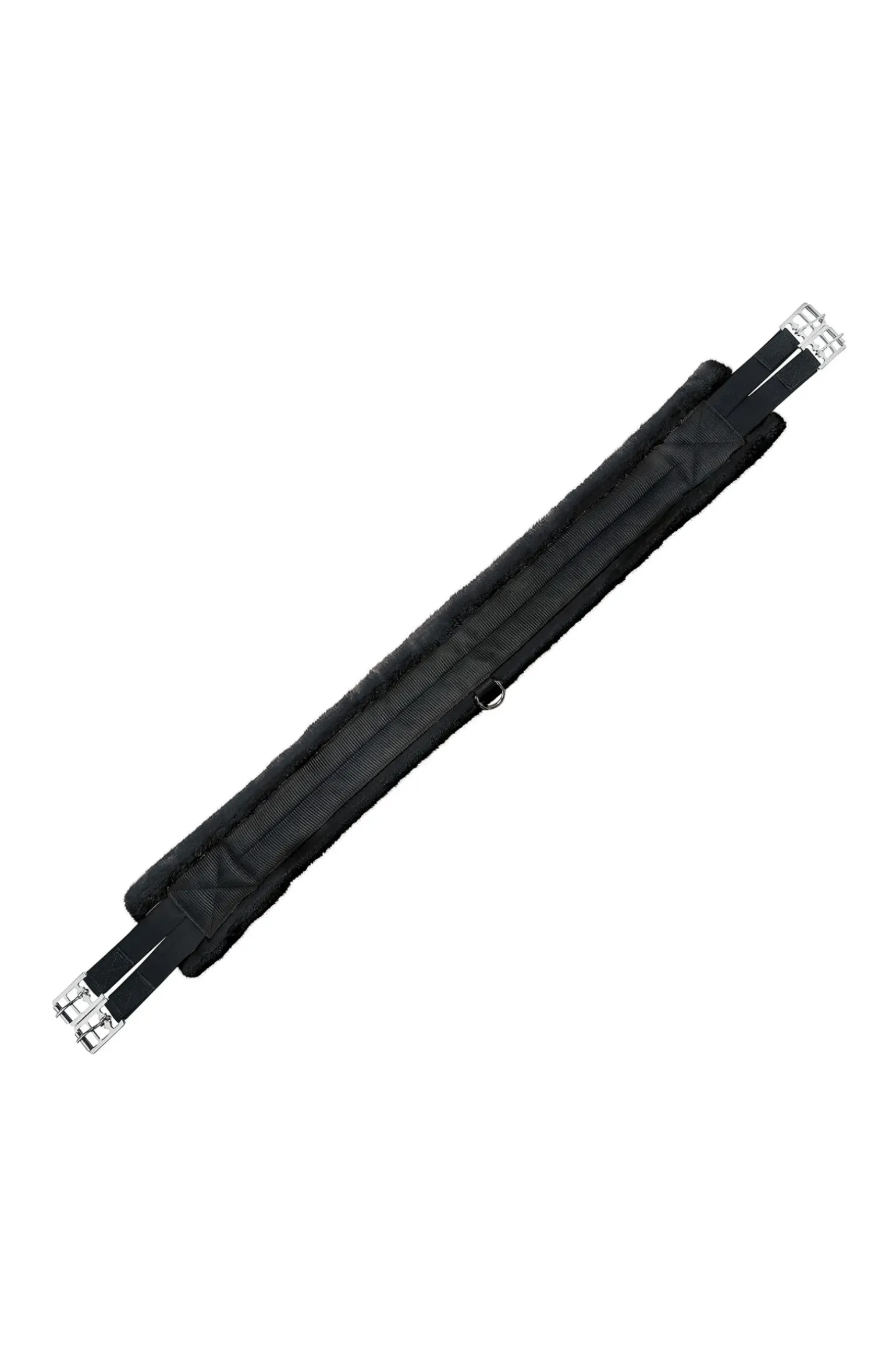 Usg Nylon Long Girth With Faux Fur Padding
